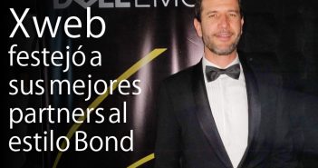 Xweb festejó a sus mejores partners al estilo Bond