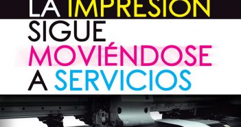 La impresión sigue moviéndose a servicios