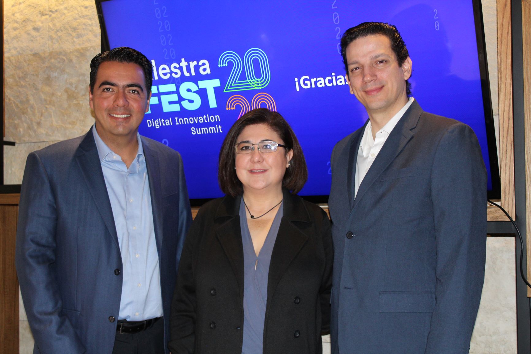 Gabriel Muñoz, Martha Lozano y Jenaro Martínez