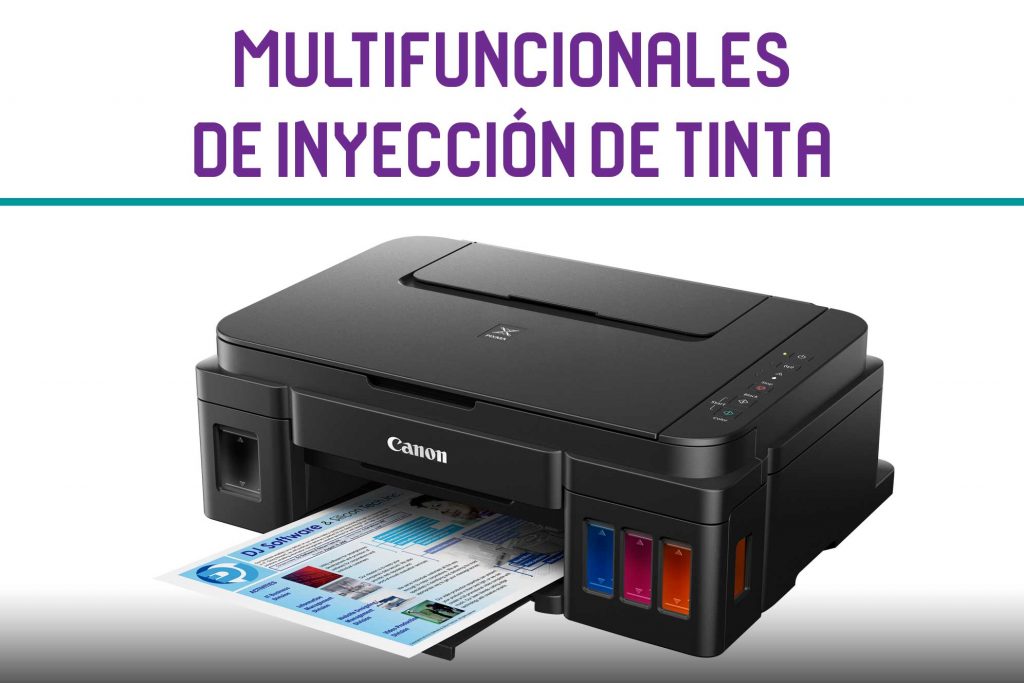 Impresora Multifuncional De Inyección De Tinta