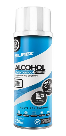 Alcohol Isopropílico Silimex 1 Litro Limpiador De Circuitos