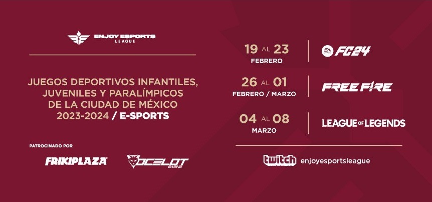 Ocelot Gaming transmitirá la competencia de e-sports de los Juegos Deportivos CDMX 2024 – eSemanal