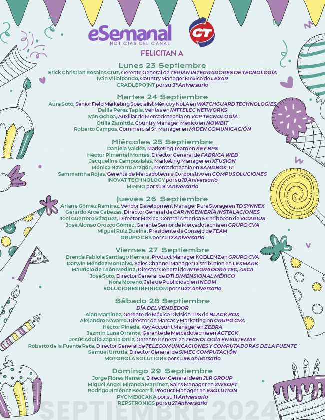 39 Mi cumple 23 al 29 Septiembre 2024 - eSemanal - Noticias del Canal