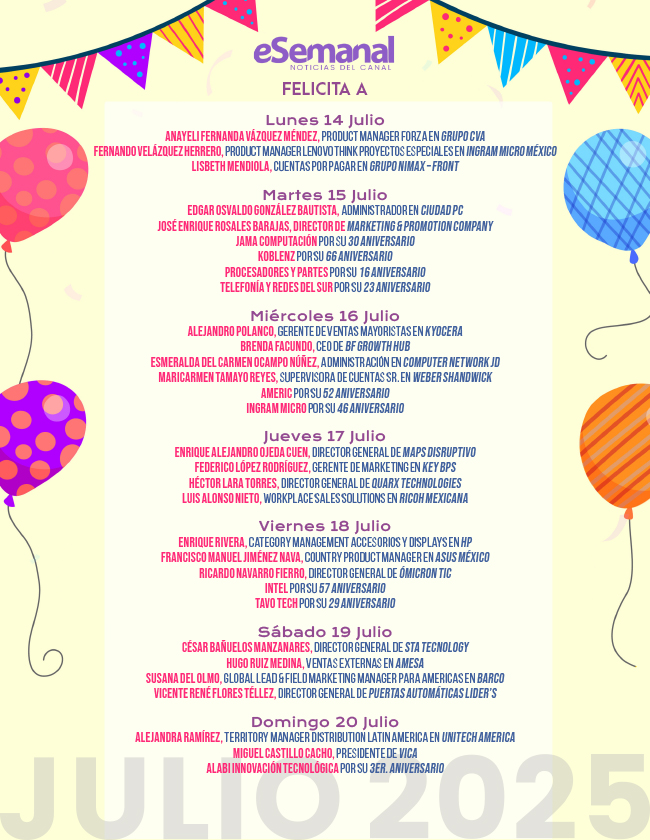 28 Mi cumple 14 al 20 de julio 2025 (1) - eSemanal - Noticias del Canal