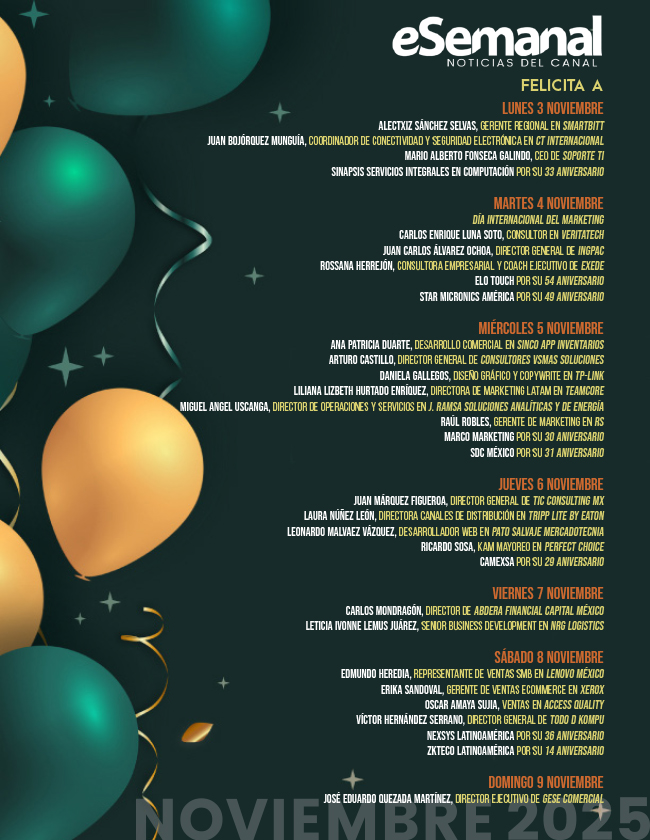 44 Mi cumple 03 al 09 Noviembre (1) - eSemanal - Noticias del Canal