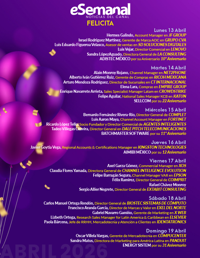 15 Mi cumple 13 al 19 Abril - eSemanal - Noticias del Canal